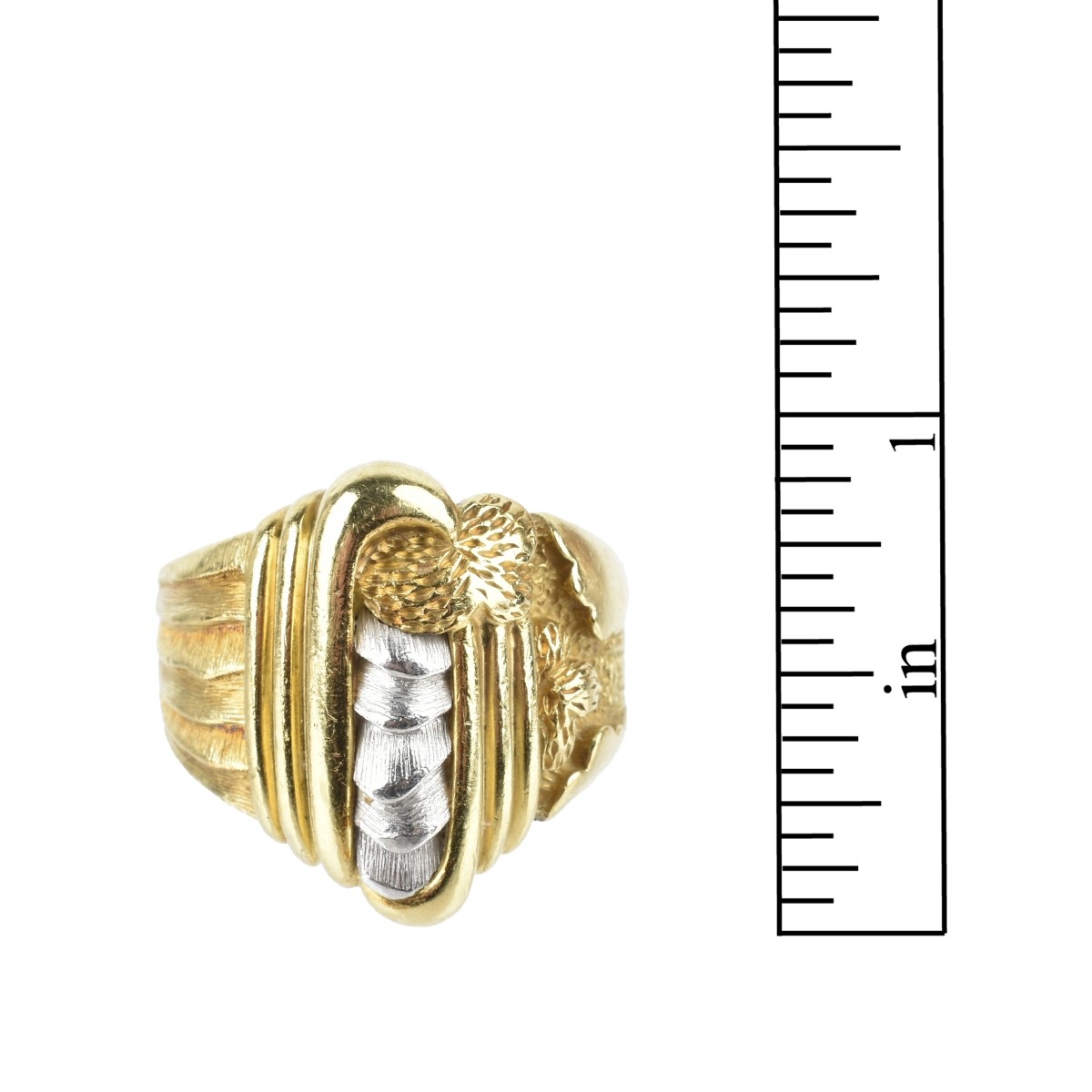 Henry Dunay 18K and Platinum Ring