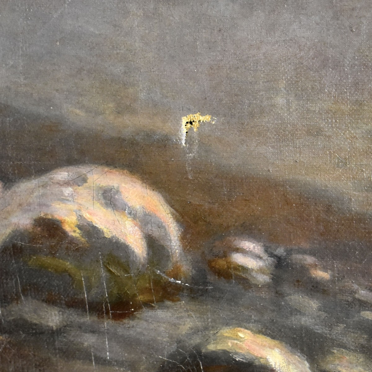 John Worthington Western Oil on Canvas