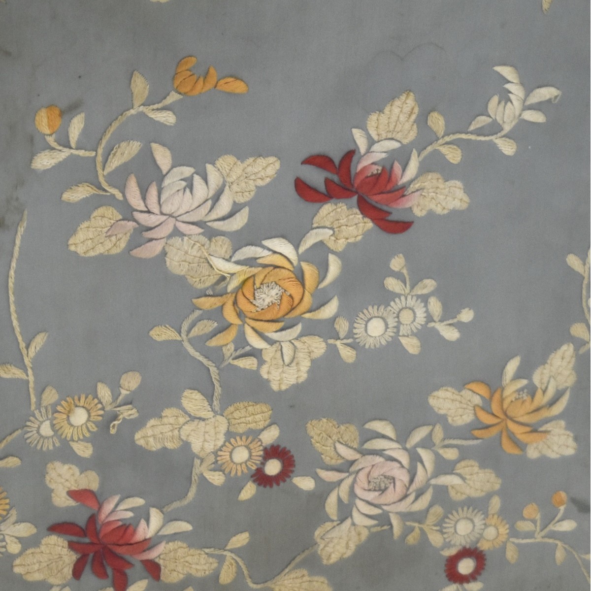 Antique Asian Embroidered Panel