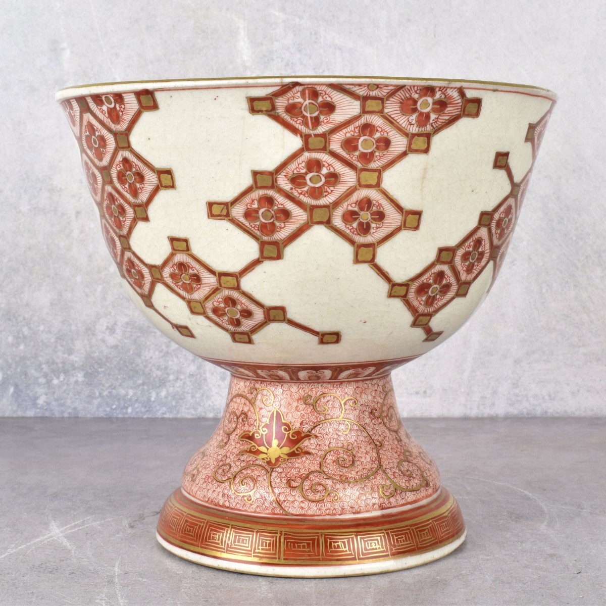 Late 20th Century Japanese Iron-red Bowl