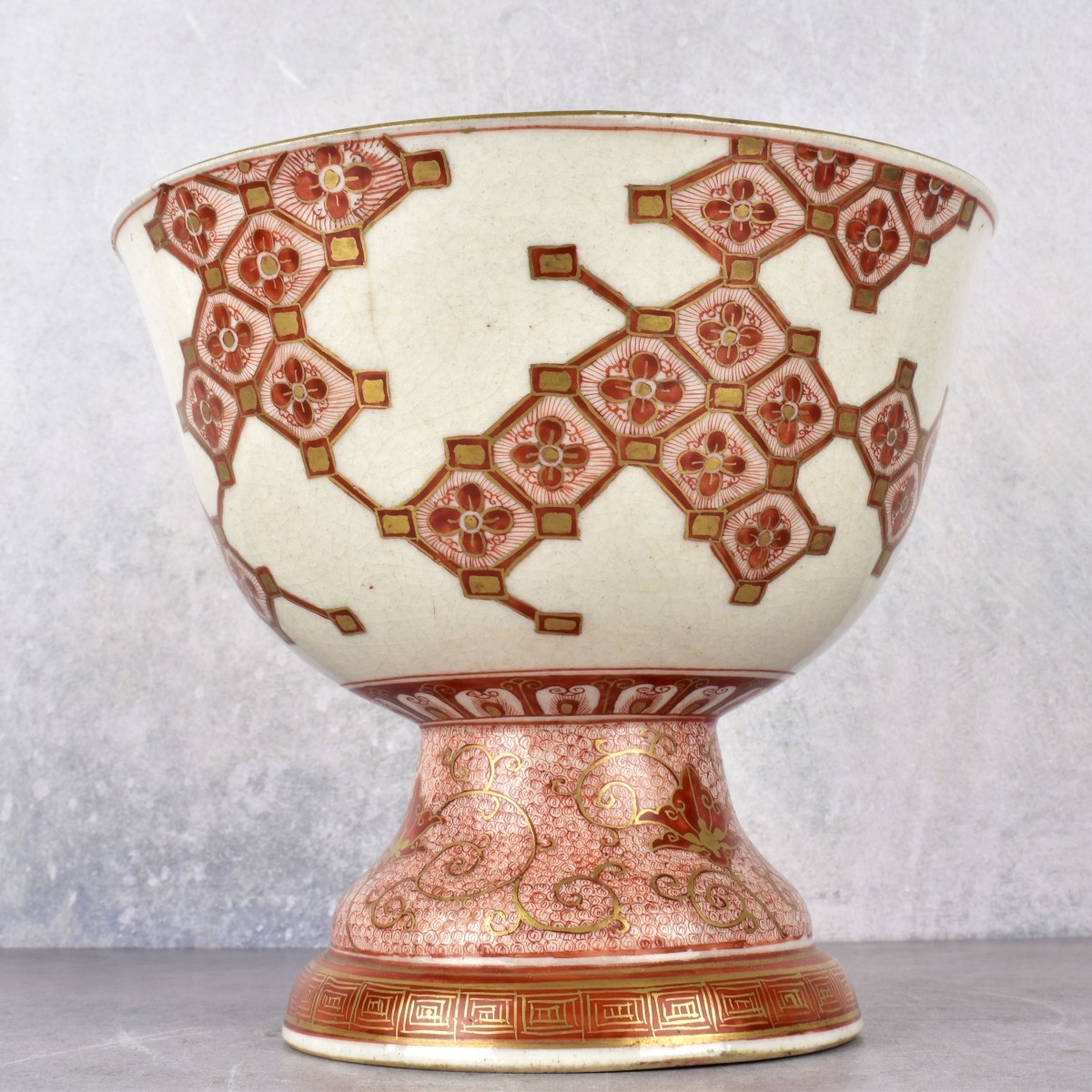 Late 20th Century Japanese Iron-red Bowl