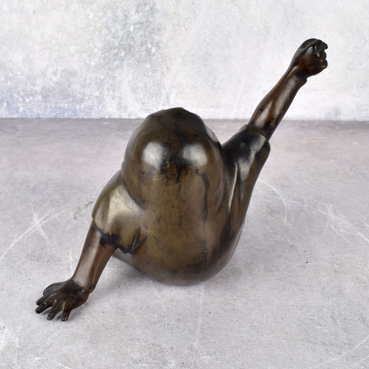 Meiji Period Figurative Japanese Bronze
