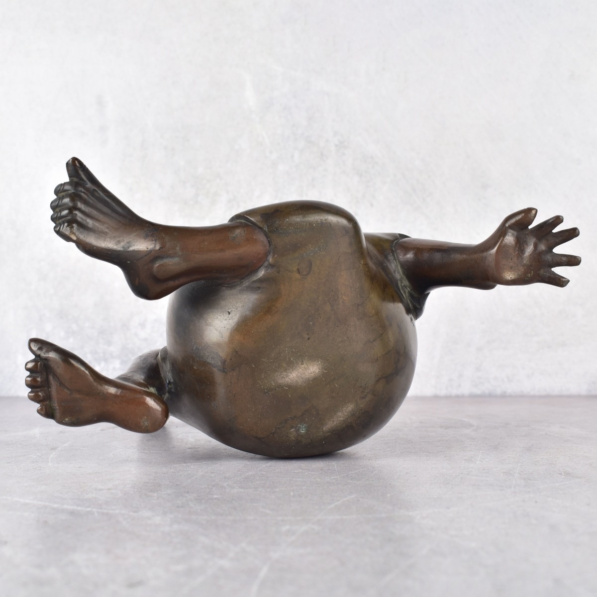 Meiji Period Figurative Japanese Bronze