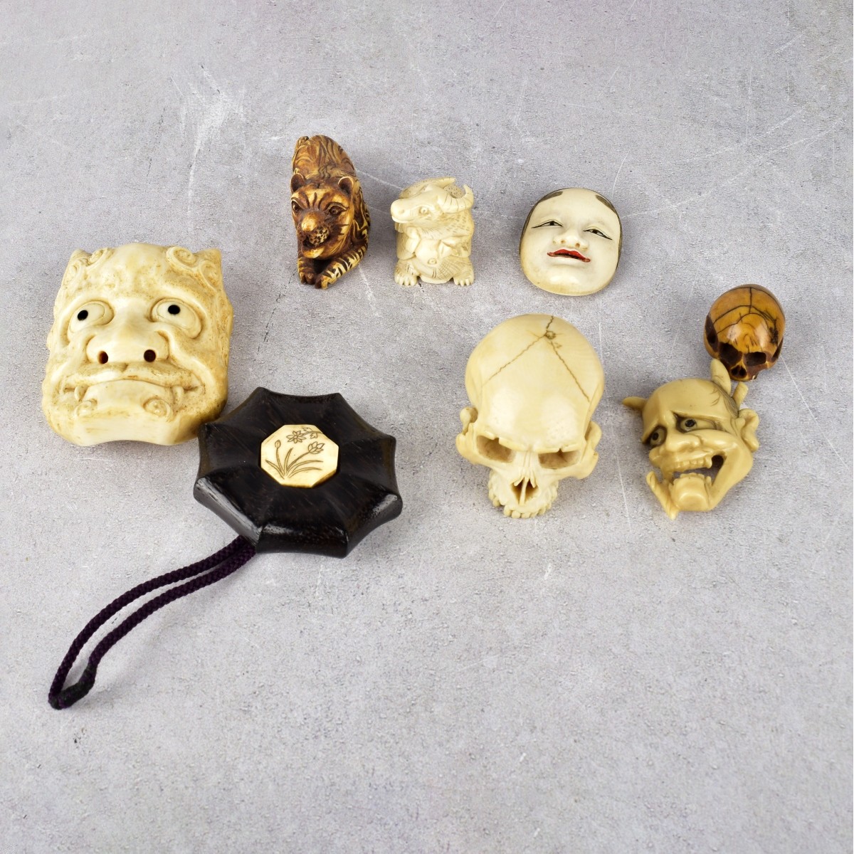 Assorted Asian Carvings