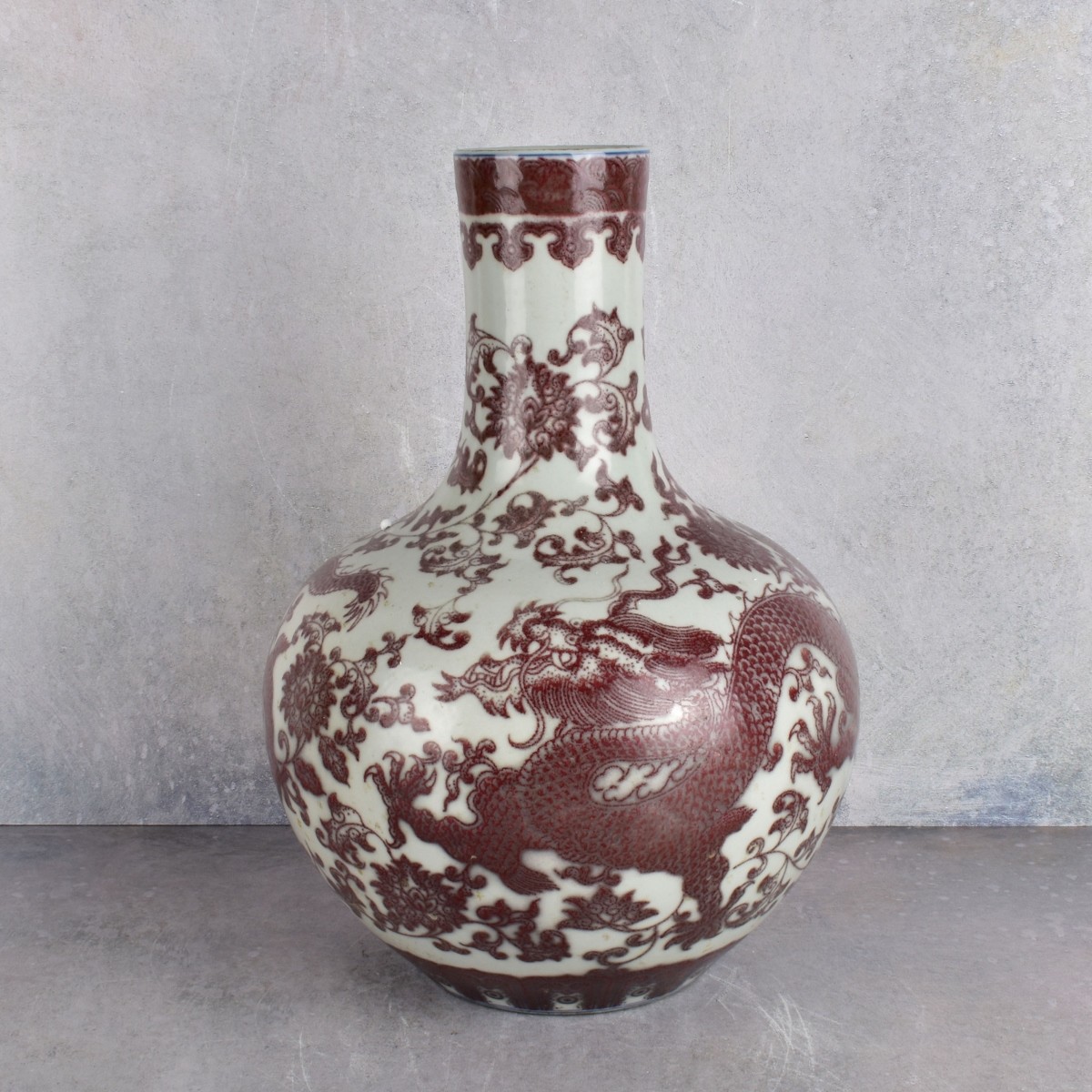Chinese Underglaze Red Porcelain Vase