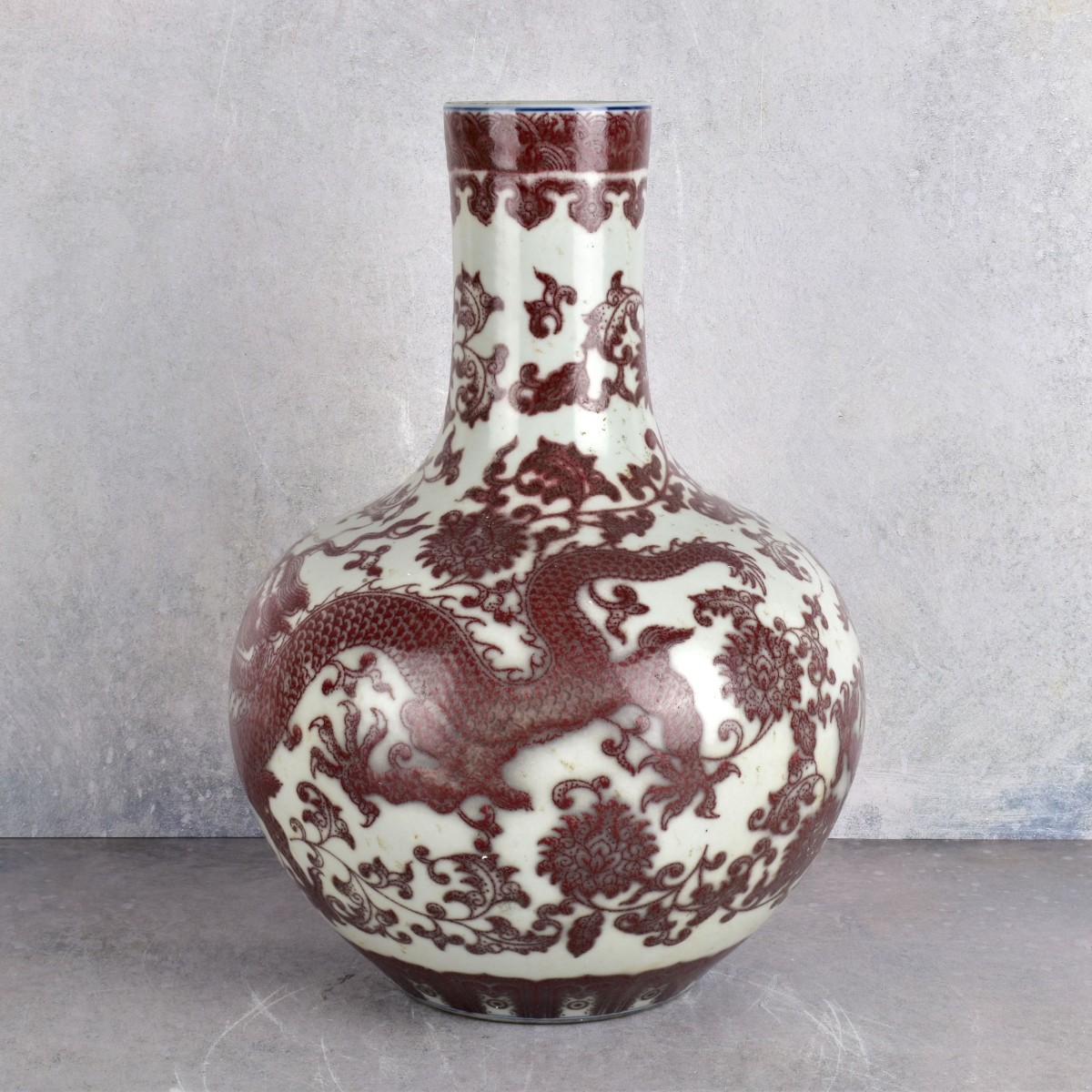 Chinese Underglaze Red Porcelain Vase