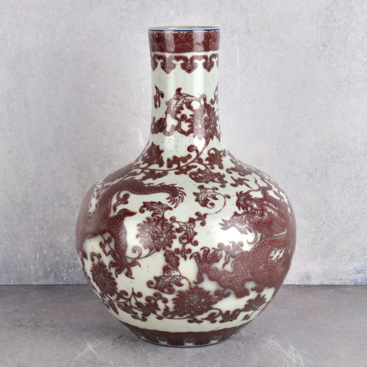 Chinese Underglaze Red Porcelain Vase