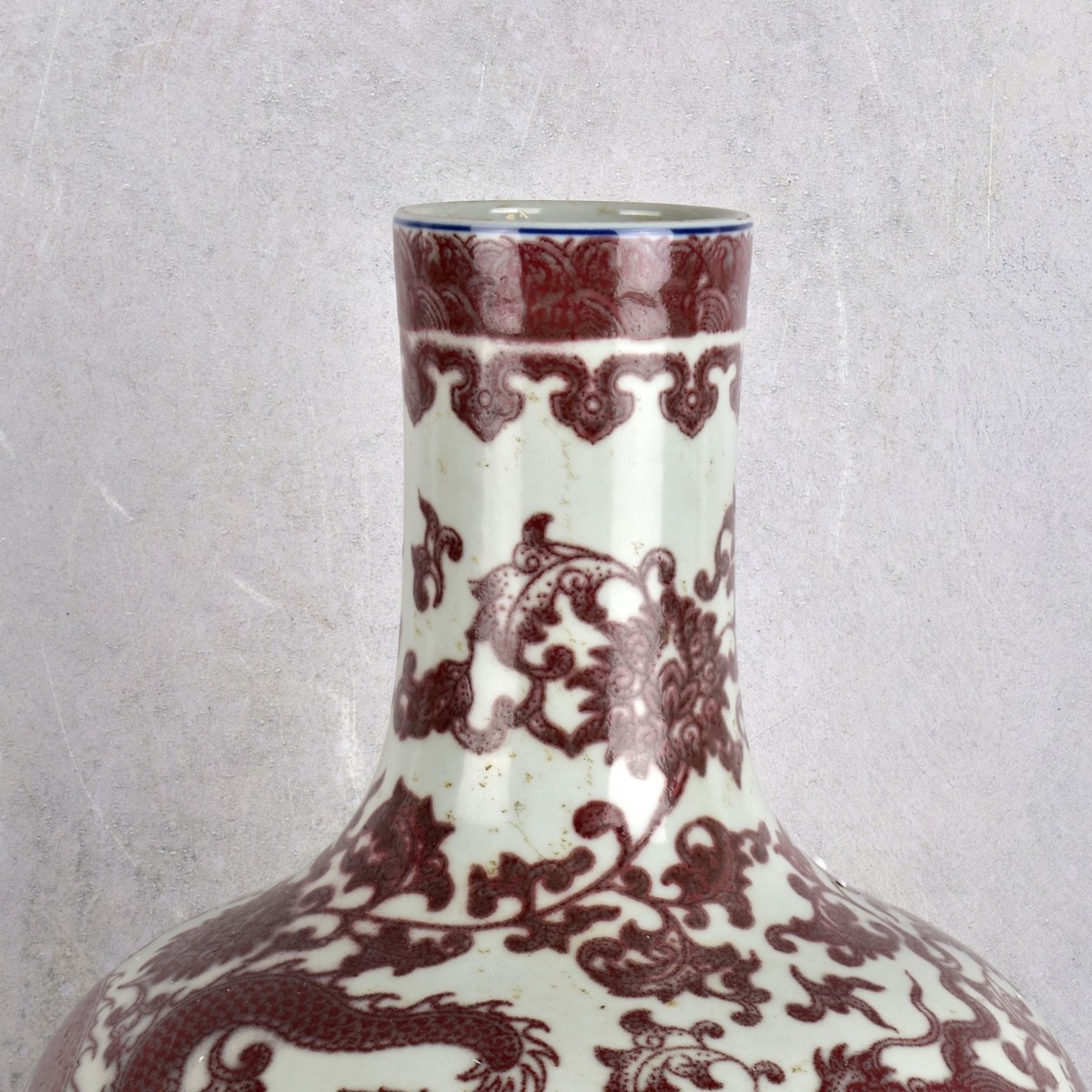 Chinese Underglaze Red Porcelain Vase