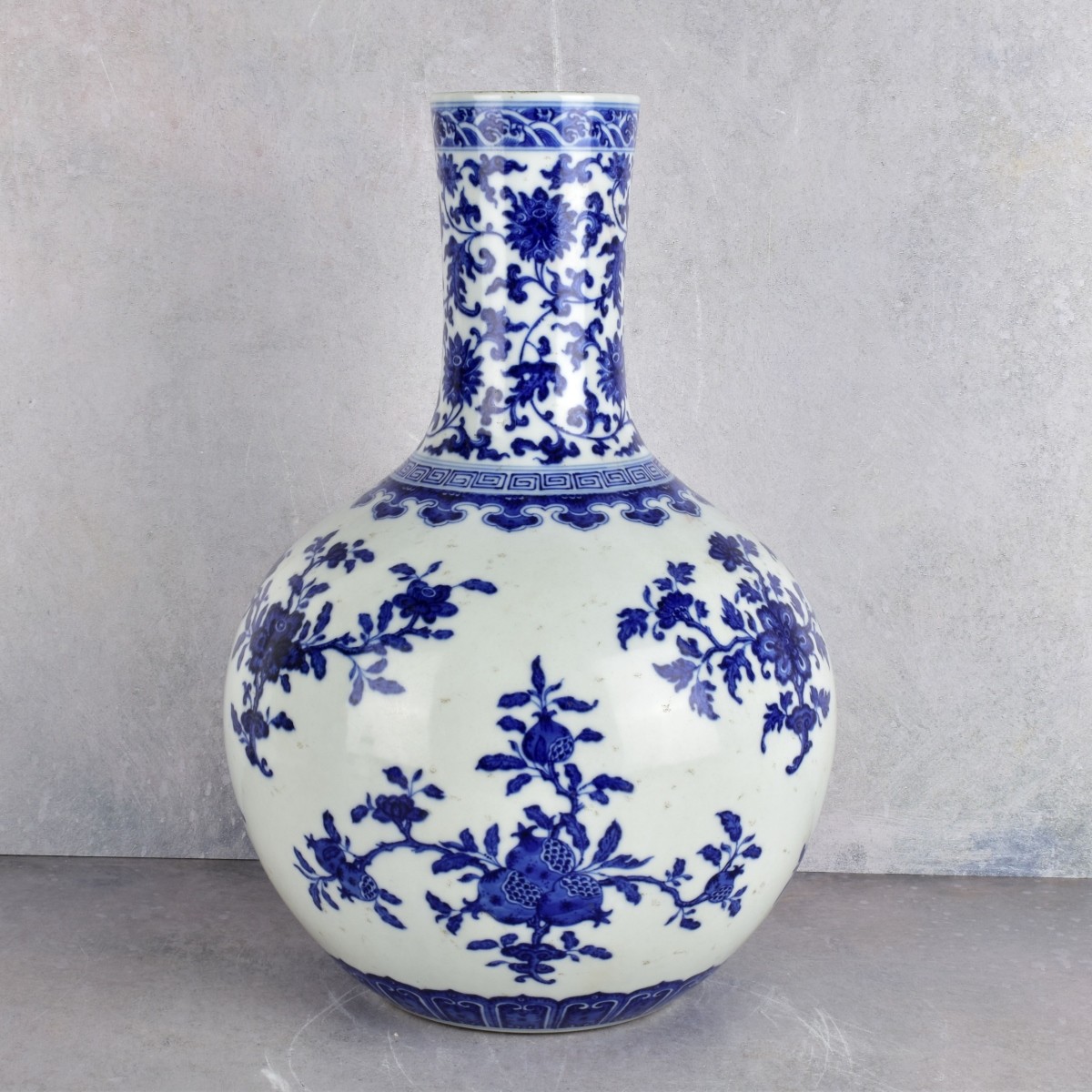 Chinese Blue and White Porcelain Vase