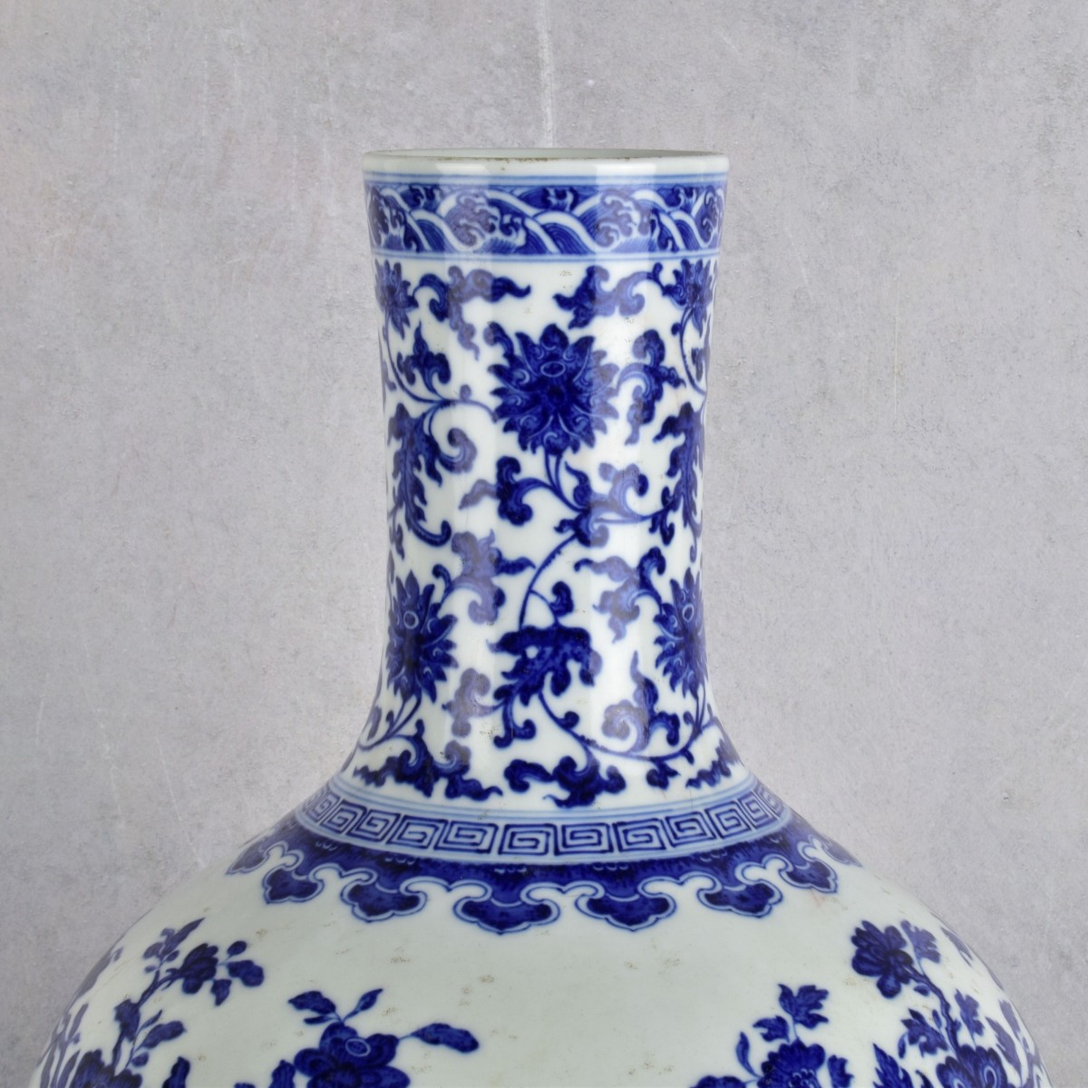 Chinese Blue and White Porcelain Vase
