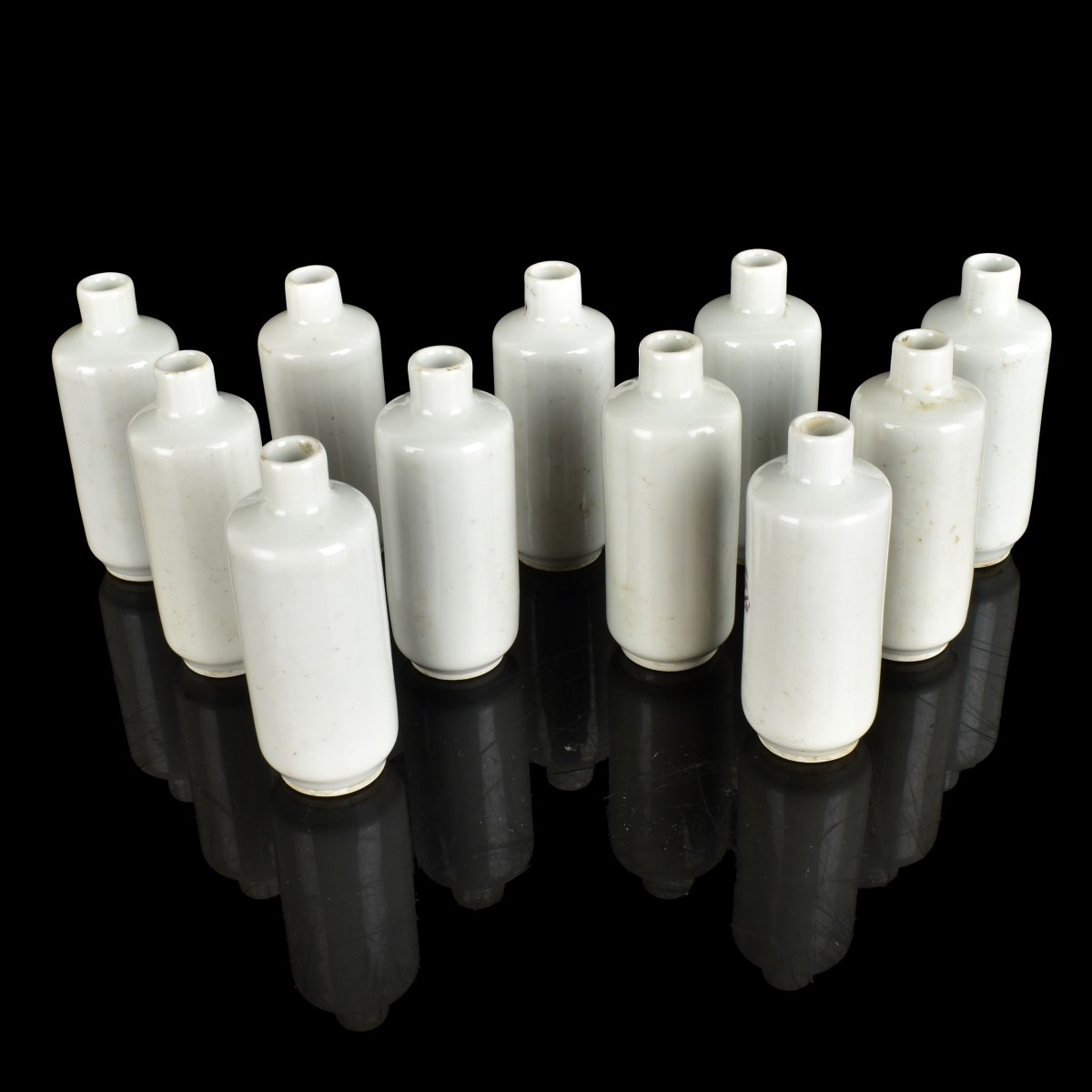 Modern Chinese Porcelain Miniature Vases