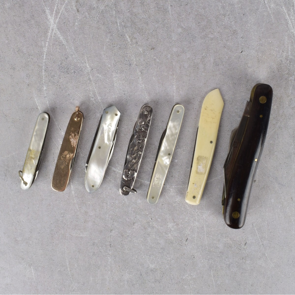 Antique George Wostenholm, (English) Pocket Knives
