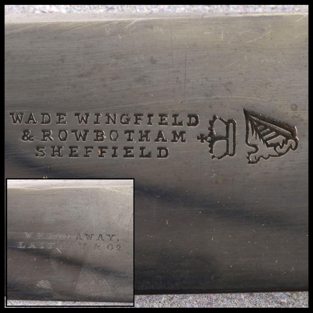 Antique Wade Wingfield & Rowbotham. London Knife