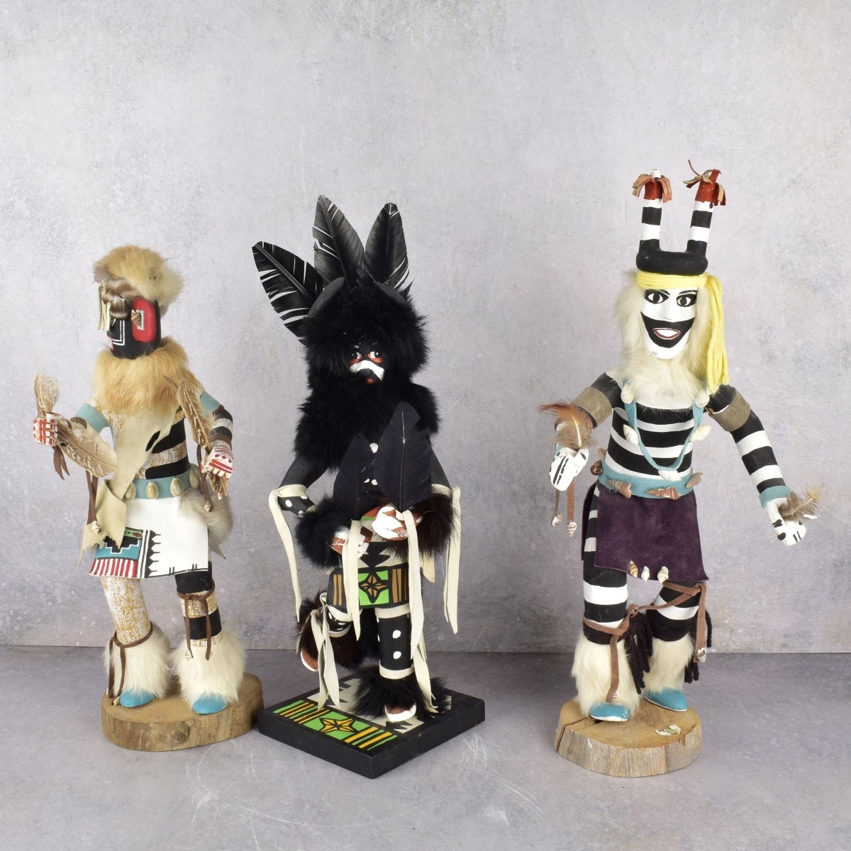 Vintage Native American Hopi Kachina Dolls