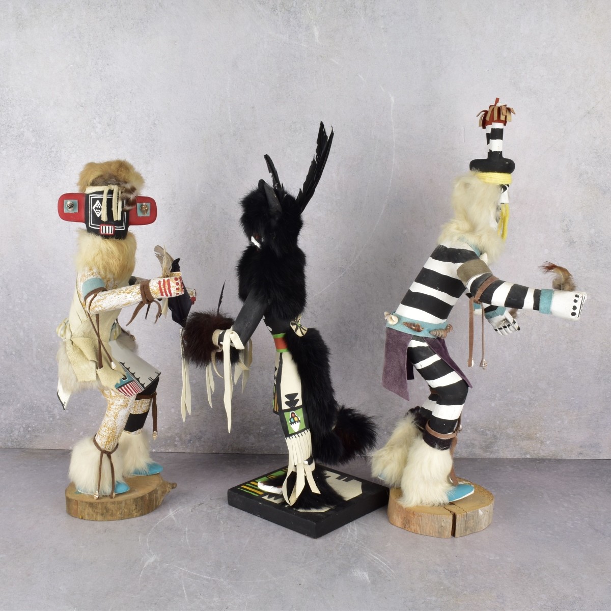 Vintage Native American Hopi Kachina Dolls