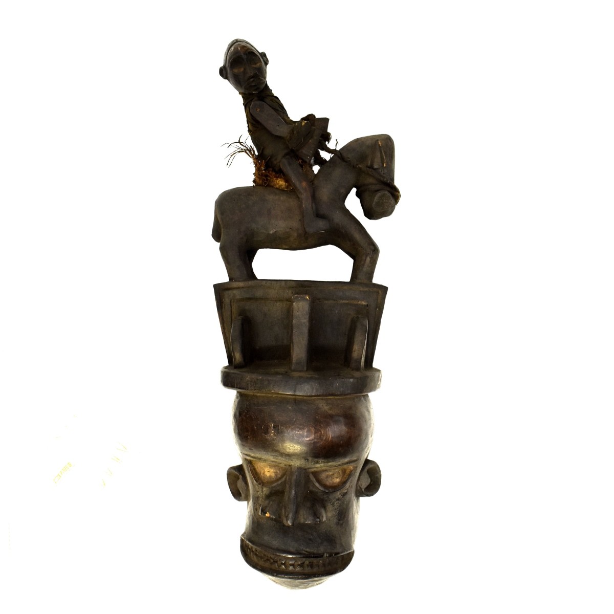 Vintage Carved African Tribal Artifact