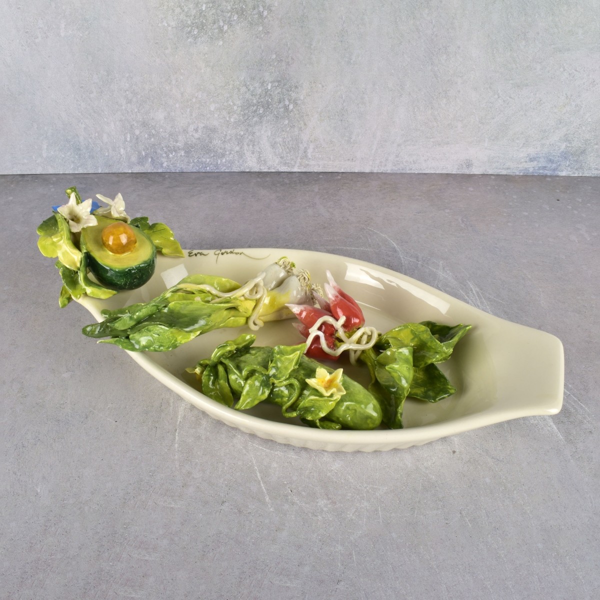 Eva Gordon Hand Painted Porcelain Pieces