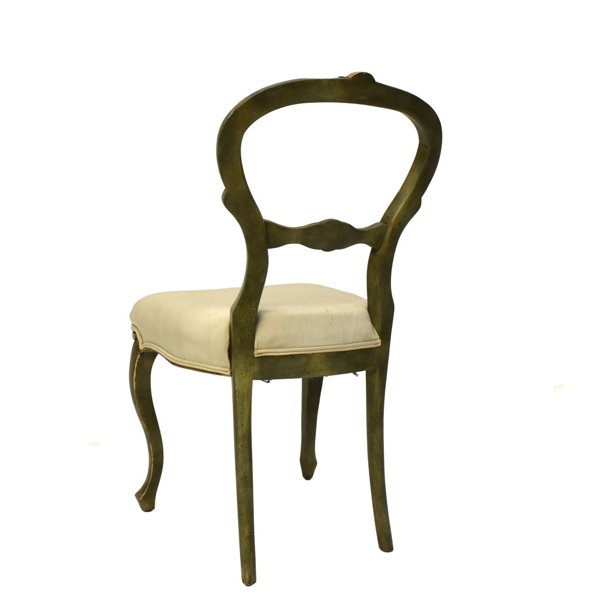 Gilt and Painted Wood Chair