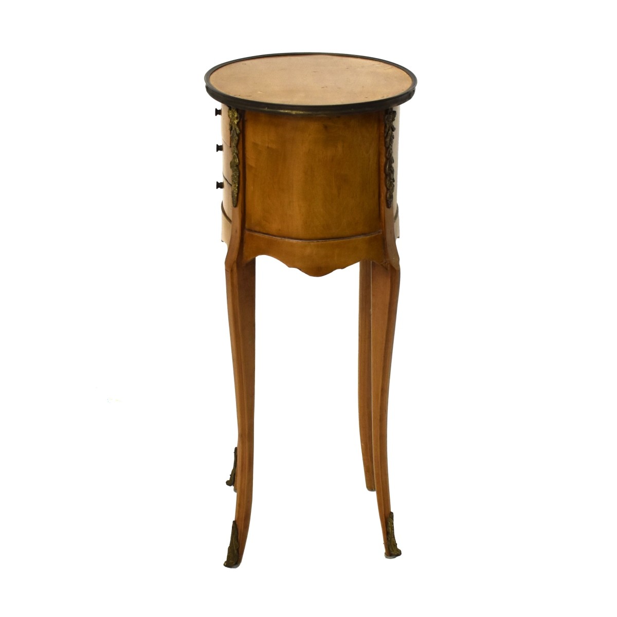 Small Oval Wood Occasional Table