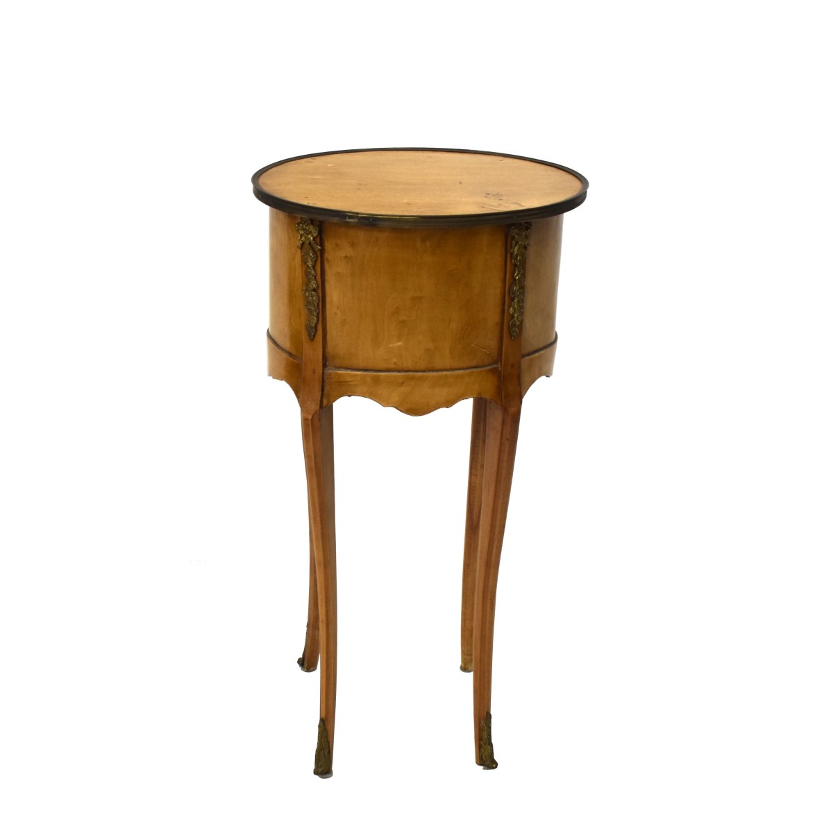 Small Oval Wood Occasional Table