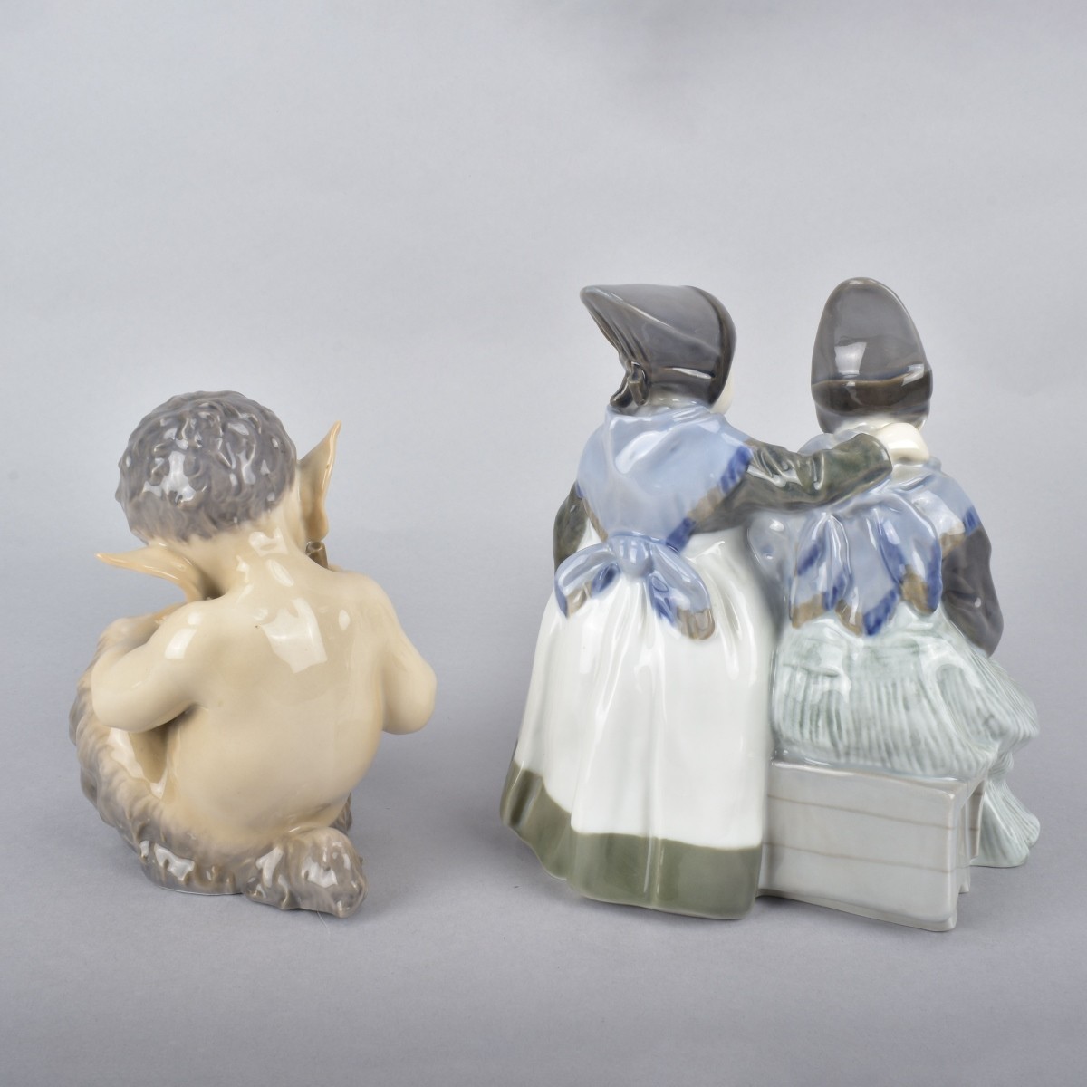 Two (2) Royal Copenhagen Porcelain Figurines