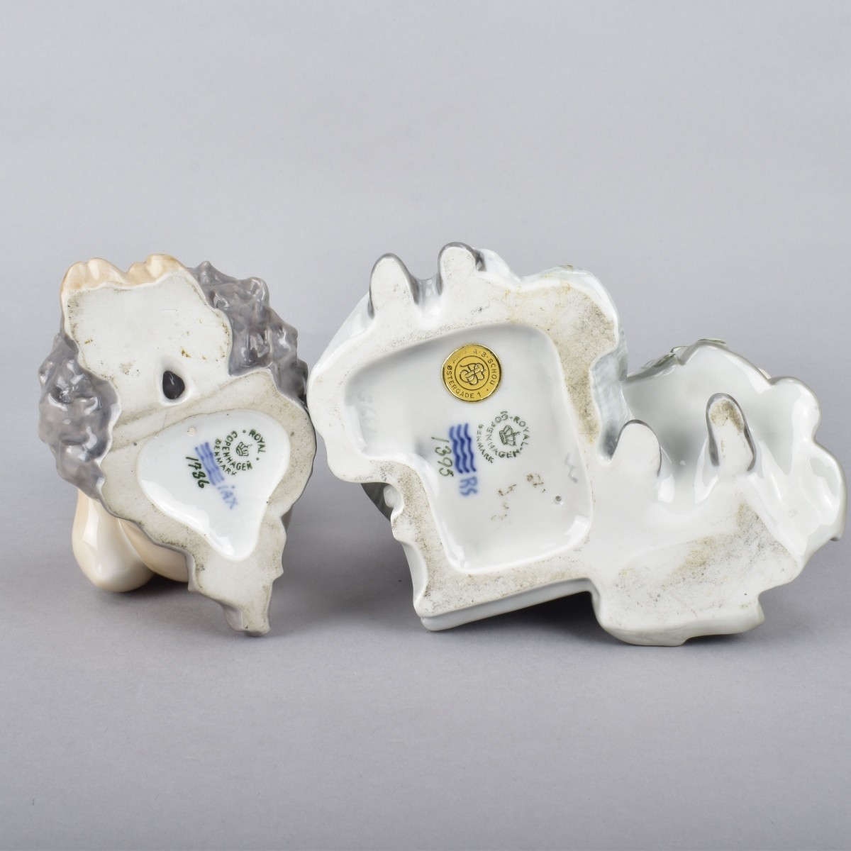 Two (2) Royal Copenhagen Porcelain Figurines