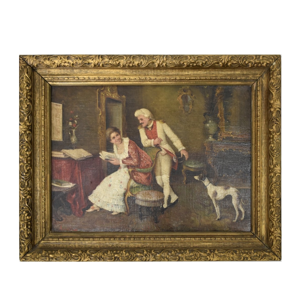 R. Agusti Italian (19C) O/C Courting