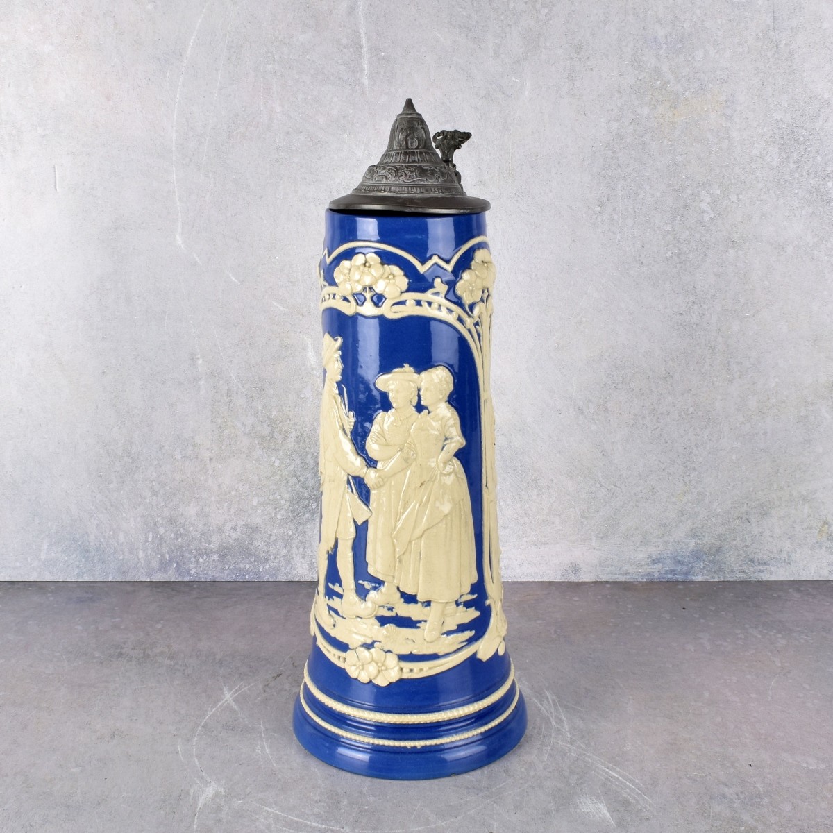 Vintage Musterschutz German Beer Stein