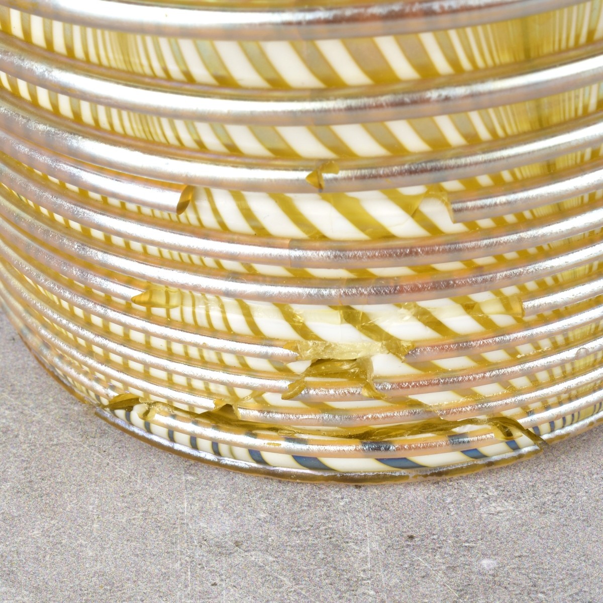 Hand Blown Vintage Art Glass Vase