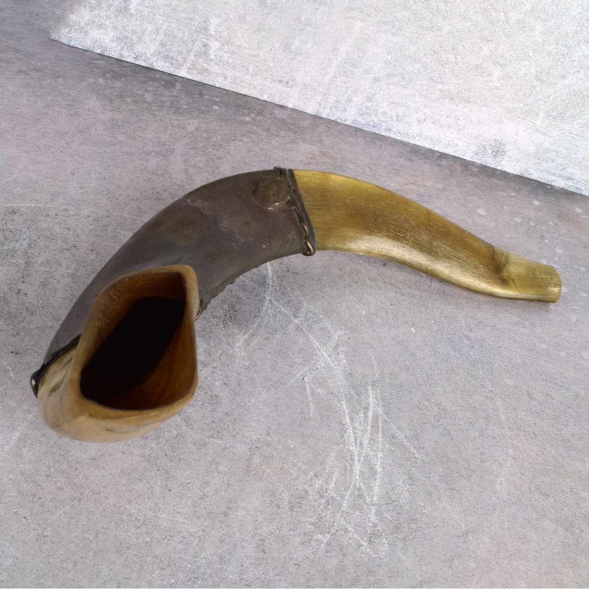 Vintage Polished Ram Horn Shofar