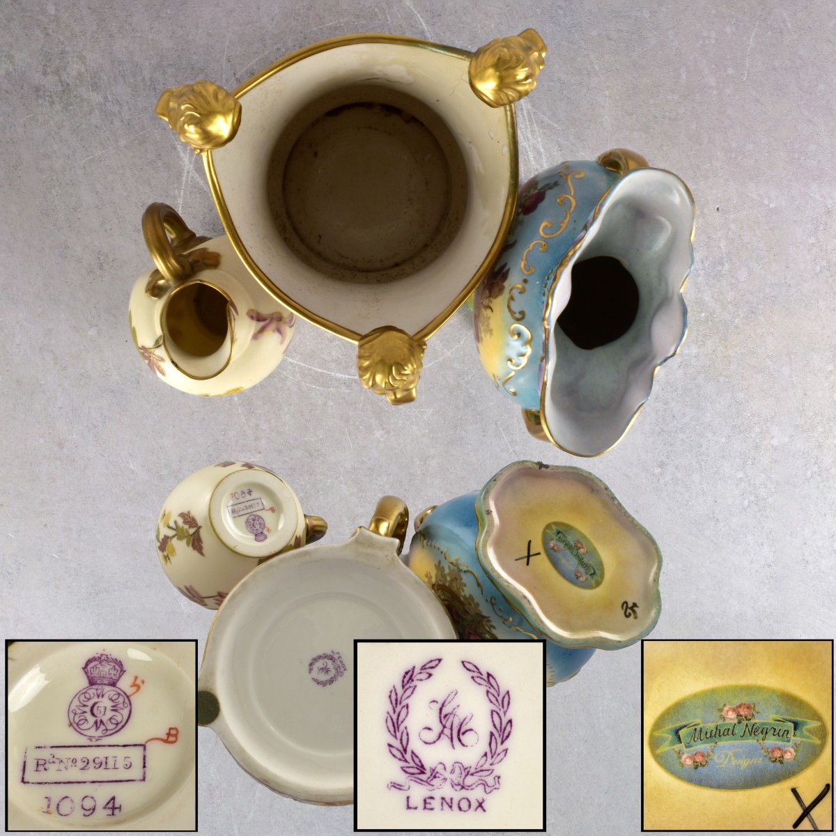 Collection of Vintage Porcelain Pieces