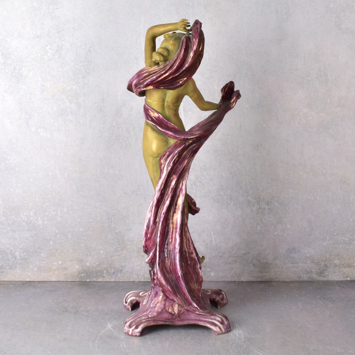 Antique Ernst Wahliss Art Nouveau Figurine