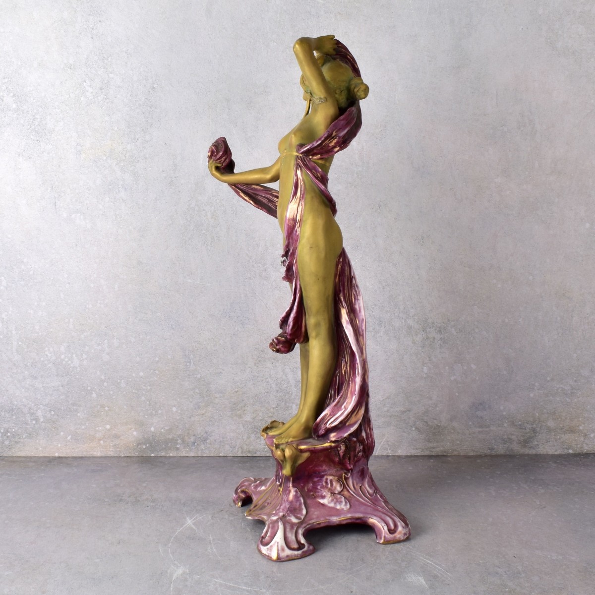 Antique Ernst Wahliss Art Nouveau Figurine