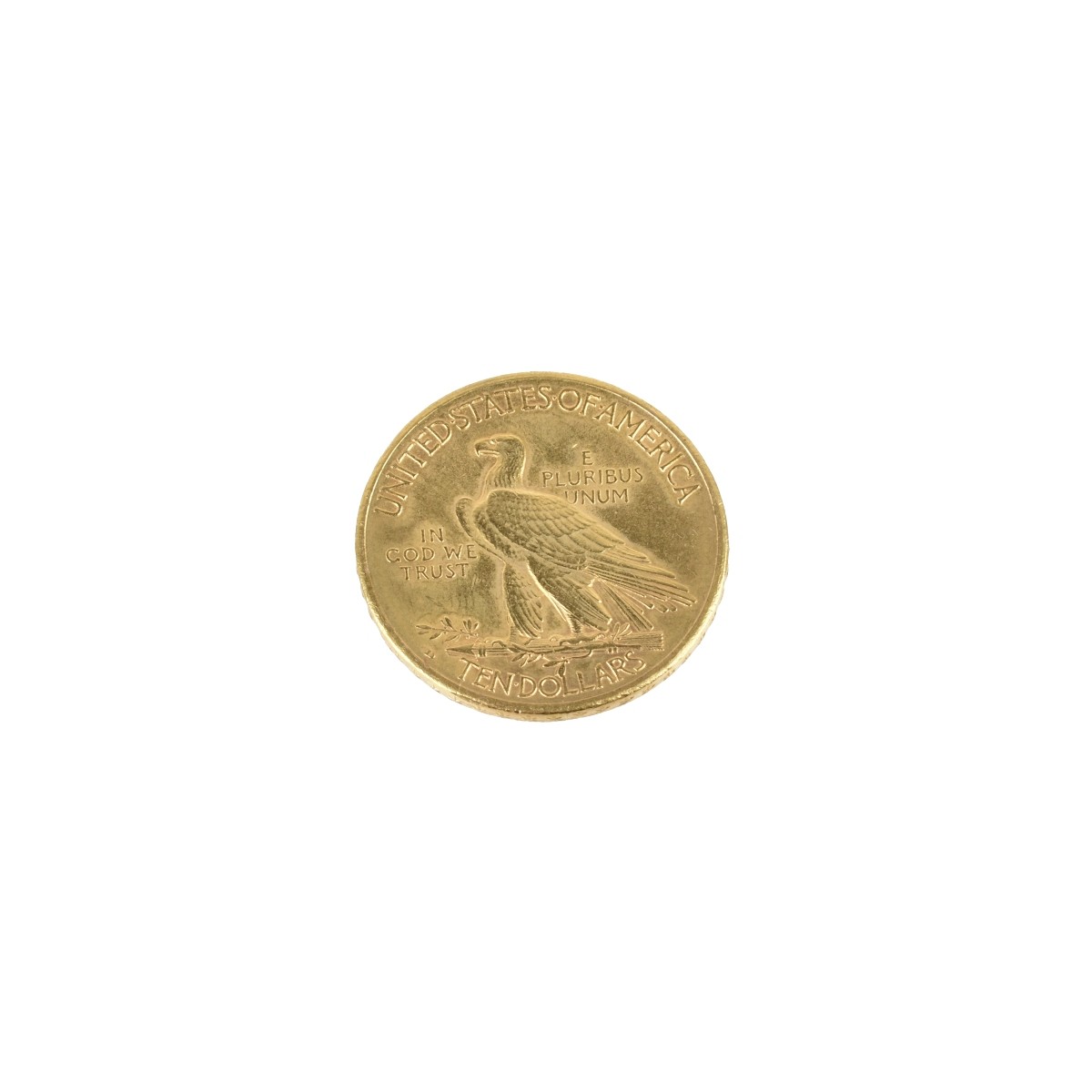 1910-D US $10 Indian Gold Eagle Coin
