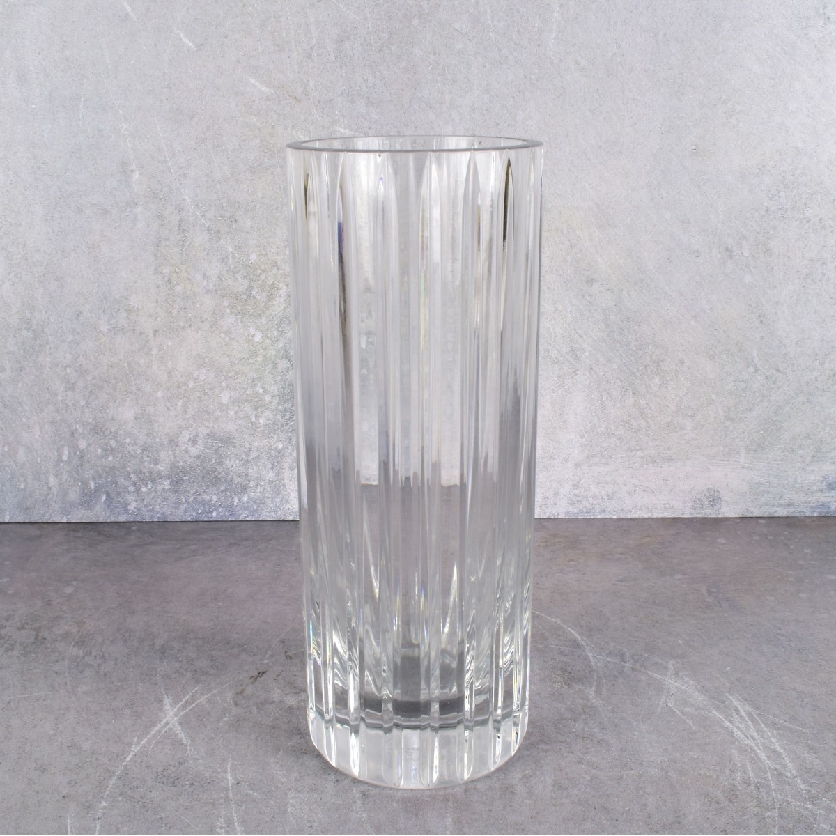 Baccarat France Harmony Crystal Glass Vase