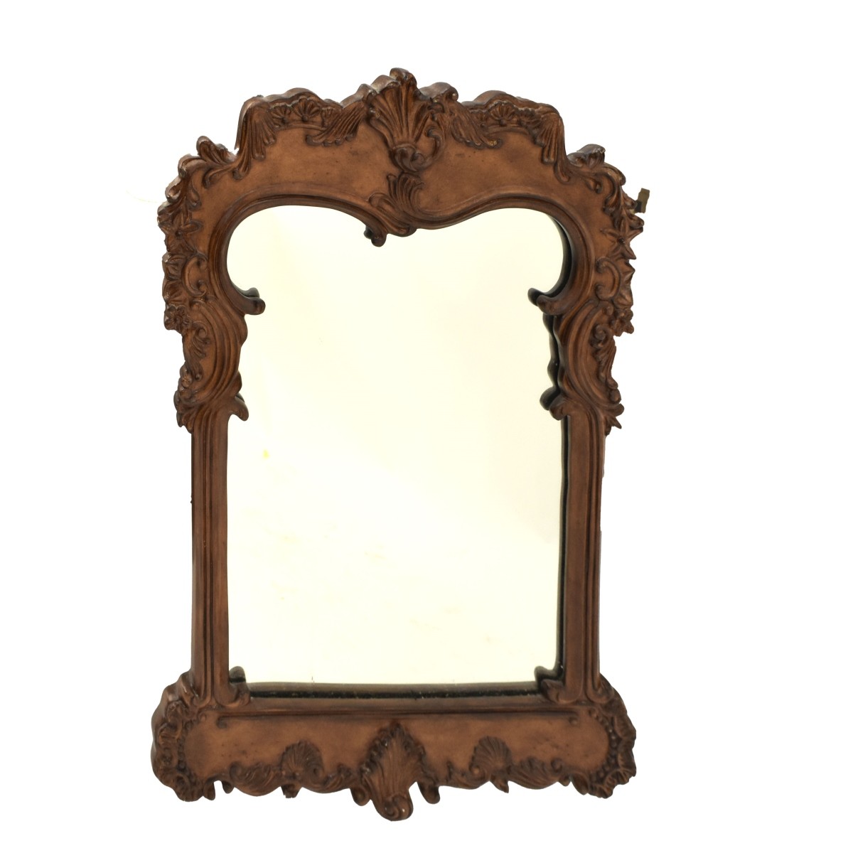 Modern French Style Ornate Wood Mirror