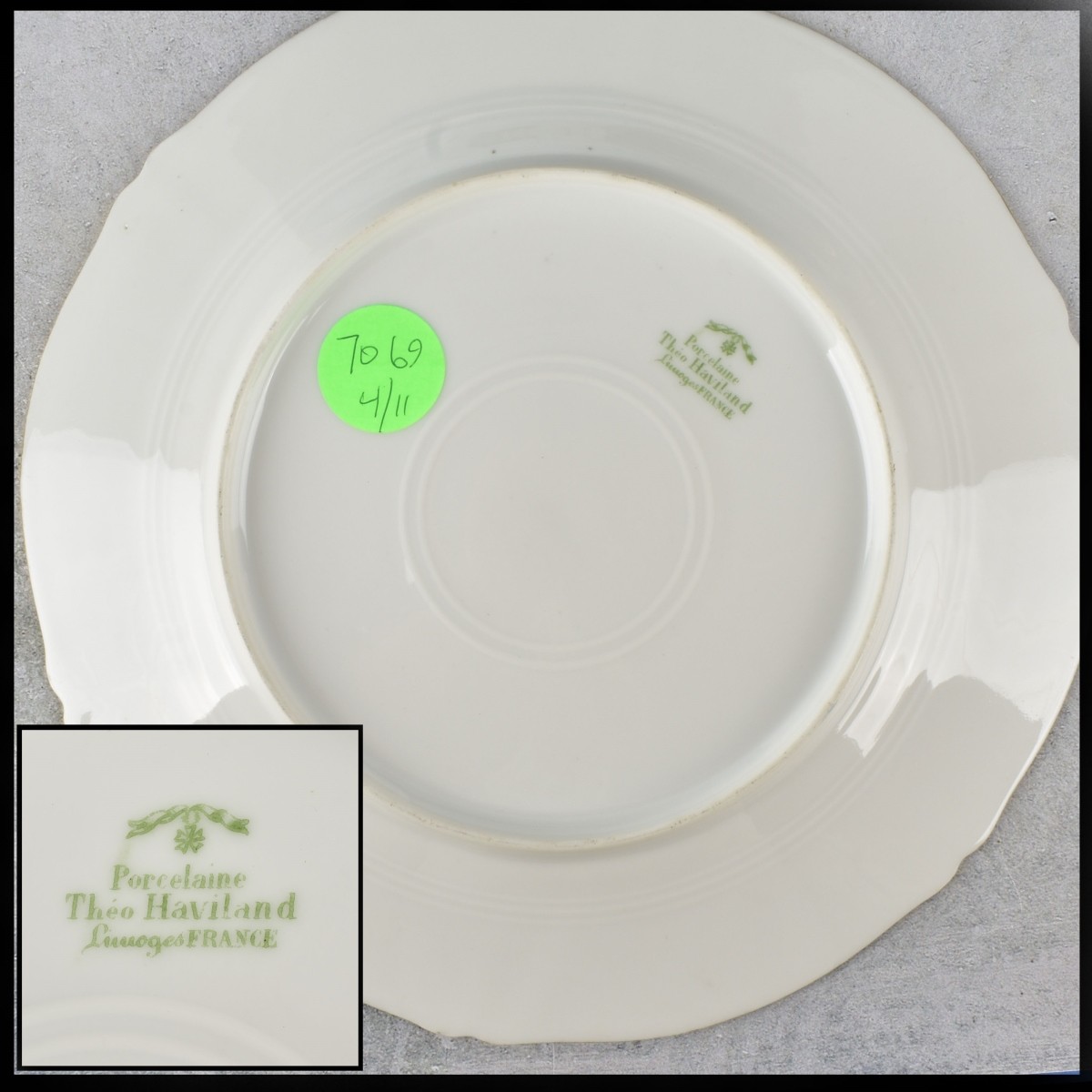 Haviland Limoges Porcelain Fish Service