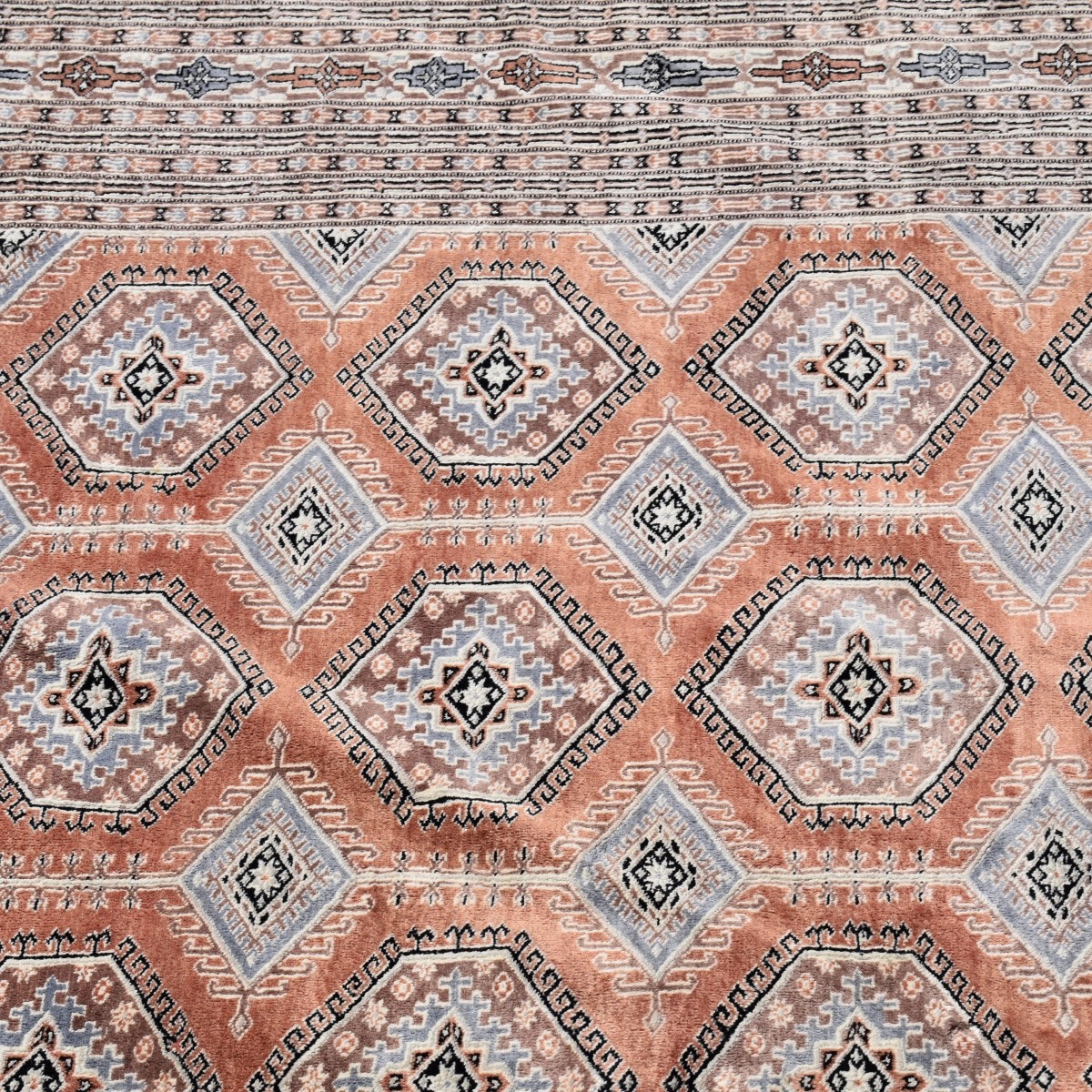 Vintage Pakistani Wool Carpet