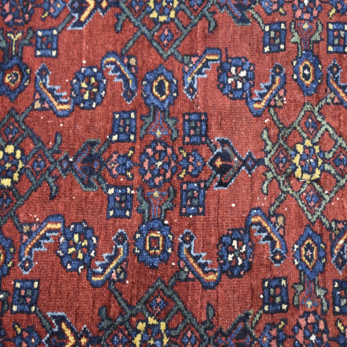 Vintage Persian Sarouk Wool Rug