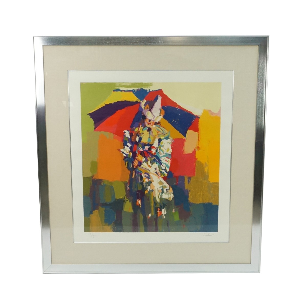 Nicola Simbari (1927 - 2012) Serigraph