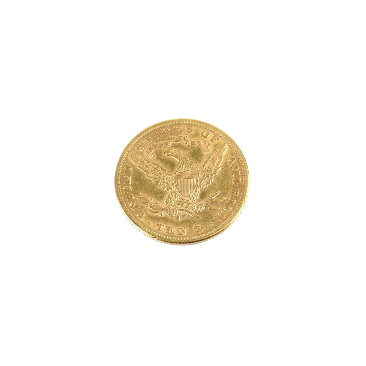 1899 US $10 Liberty Head Gold Coin