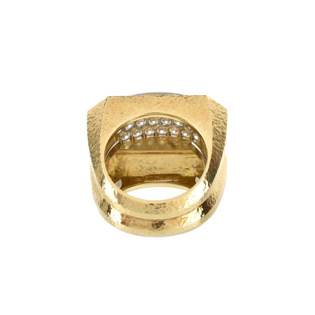 David Webb Diamond and 18K Ring