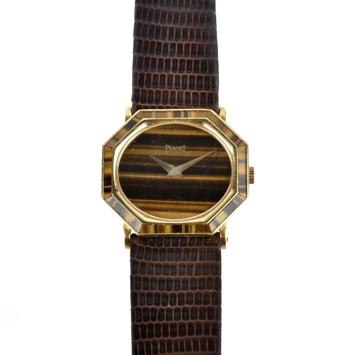 Piaget 18K and Tiger Eye Watch