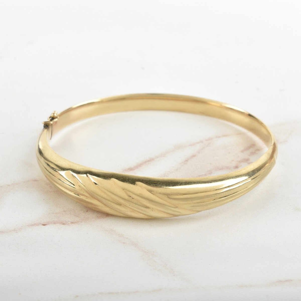14K Bangle Bracelet