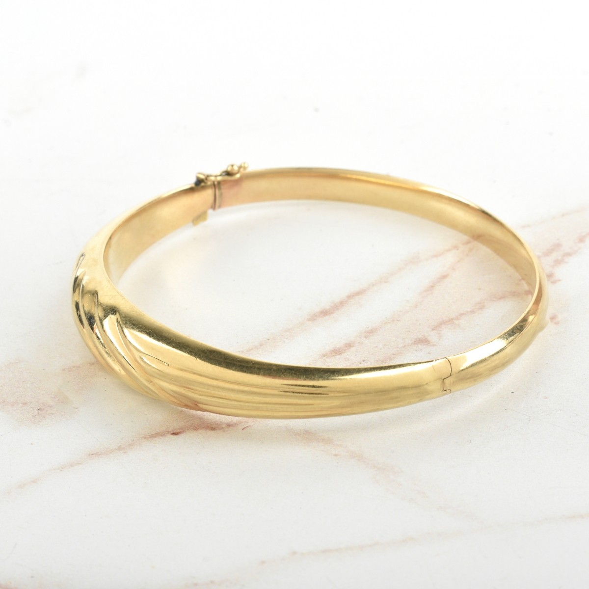 14K Bangle Bracelet