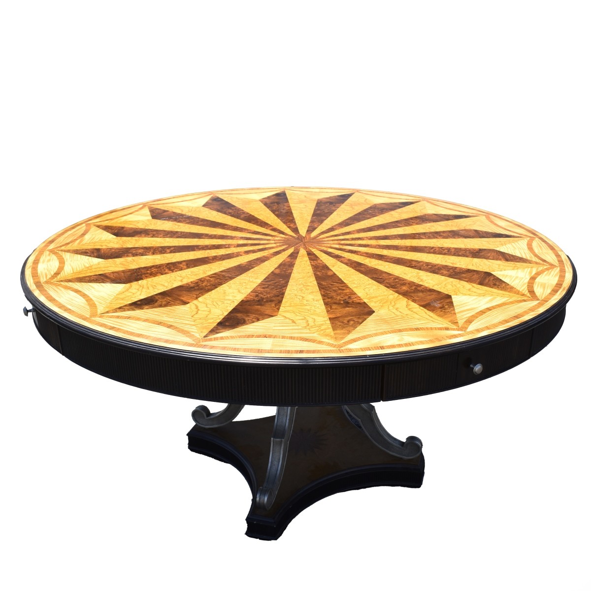 Vintage Maitland Smith Inlaid Game/Dining Table