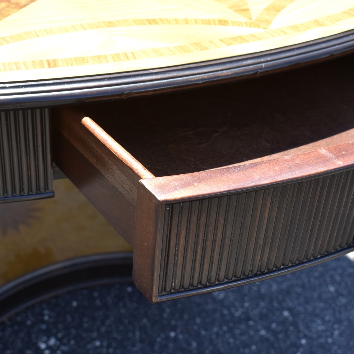 Vintage Maitland Smith Inlaid Game/Dining Table