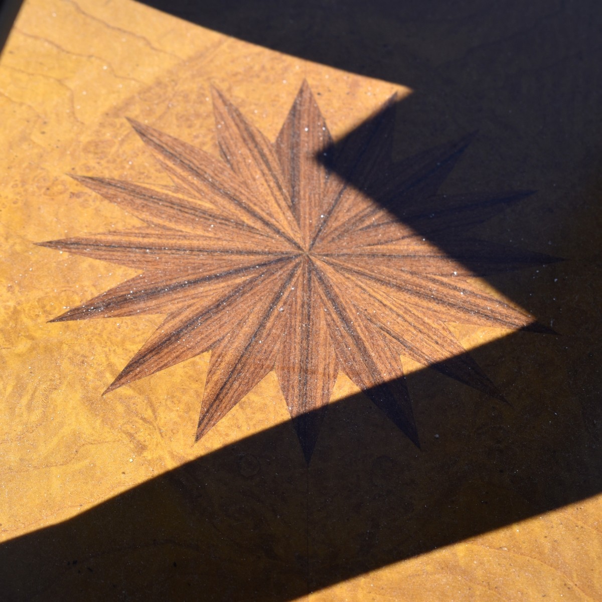 Vintage Maitland Smith Inlaid Game/Dining Table