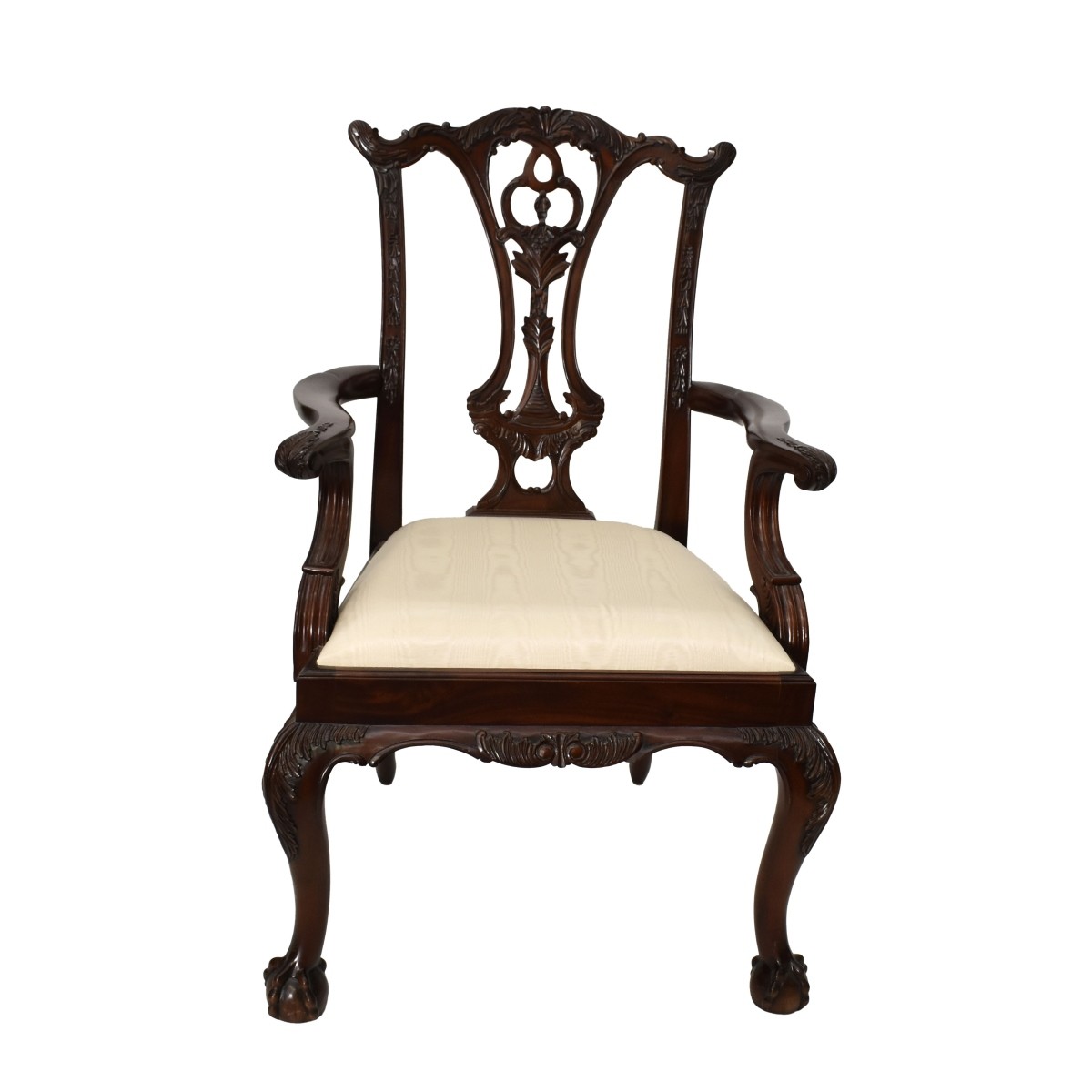Chippendale Style Mahogany Chairs