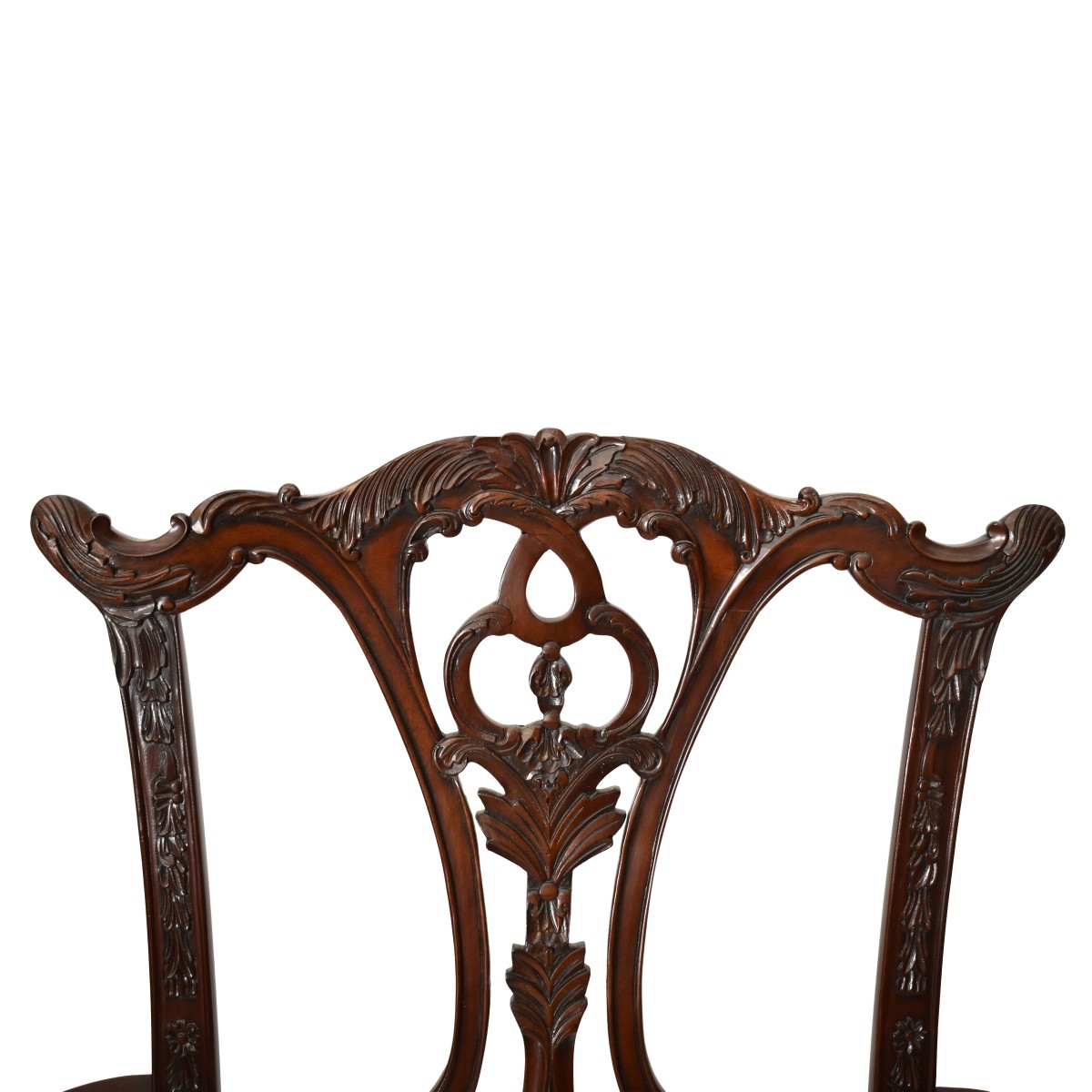 Chippendale Style Mahogany Chairs
